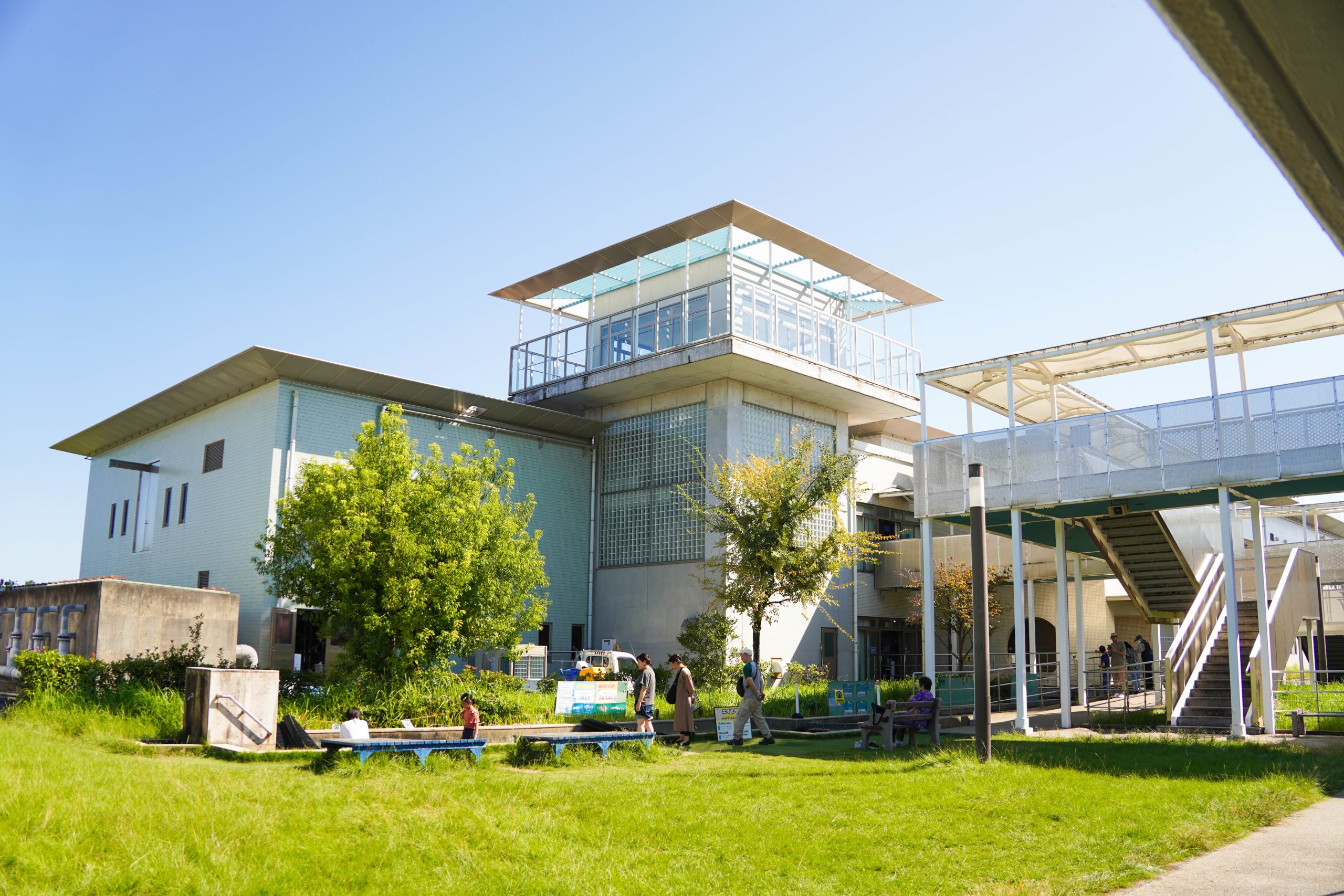 屋外スペースもおすすめ